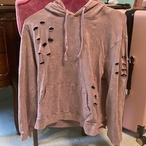 I JOAH distressed sweatshirt size medium